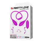 Гибкий вибростимулятор для пар PRETTY LOVE Dream Lover's Whip, фиолетовый, 65.5 х 3.2 см вид 12