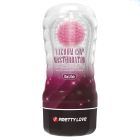 Мастурбатор в колбе PRETTY LOVE Planet прозрачный, с розовым шариком, 18 х 7.7 см вид 3