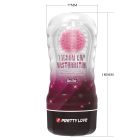Мастурбатор в колбе PRETTY LOVE Planet прозрачный, с розовым шариком, 18 х 7.7 см вид 14