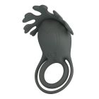 Эрекционное виброкольцо PRETTY LOVE Master Ring двойное, с ушками для клитора, серое, 8.5 х 4.1 см вид 4