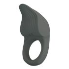 Ерекційне віброкільце PRETTY LOVE Master Ring силіконове, сіре, 8.7 х 5 см вид 4