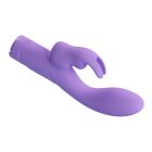 Мини вибратор-кролик Pretty Love Elivia, фиолетовый, 17.2 см х 3.4 см вид 6