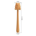Мини-вибратор на палочке PRETTY LOVE Cute Bear гибкий, жёлтый, 13.3 х 1.2 см вид 9