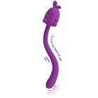 Мини-вибратор на палочке PRETTY LOVE Cute Bunny гибкий, фиолетовый, 14.2 х 1.8 см вид 6