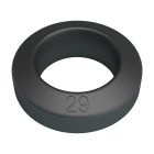 Ерекційне кільце Crazy Bull Model 9 Brodan, чорне, 5.5 х 1 см вид 8