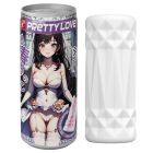 Мастурбатор PRETTY LOVE Pop-Top у вигляді банки, фіолетовий, 9 х 3.5 см вид 4