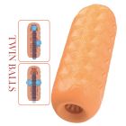 Мастурбатор Pretty Love Venus-X Orange з кульками для стимуляції, 18 х 6.5 см вид 4