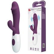 Вібратор-кролик для точки G PRETTY LOVE SNAPPY фіолетовий, 19 х 3.2 см