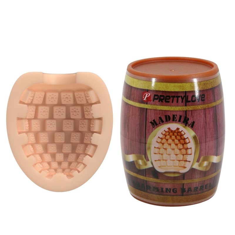 Мастурбатор яйце PRETTY LOVE Barrel бежевий, 5.5 см вид 2