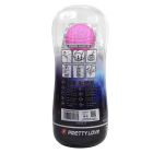 Вакуумний мастурбатор в колбі Pretty Love з кулькою, прозорий, 15 х 6.3 см вид 5