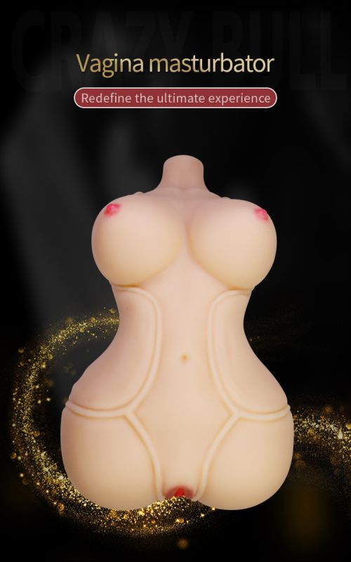 Мастурбатор-торс CRAZY BULL Diana, реалістичний, 37 см х 22 см вид 13