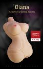 Мастурбатор-торс CRAZY BULL Diana, реалістичний, 37 см х 22 см вид 15