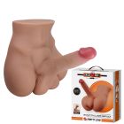 Мастурбатор реалістичний CRAZY BULL Rhynе пеніс та анус, бежевий, 24,6×23,7 см вид 2