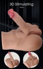 Мастурбатор реалістичний CRAZY BULL Rhynе пеніс та анус, бежевий, 24,6×23,7 см вид 15