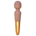 Вібратор мікрофон Sweet Em Velvet Lure, 28 режимів вібрації, бежевий із золотом вид 2