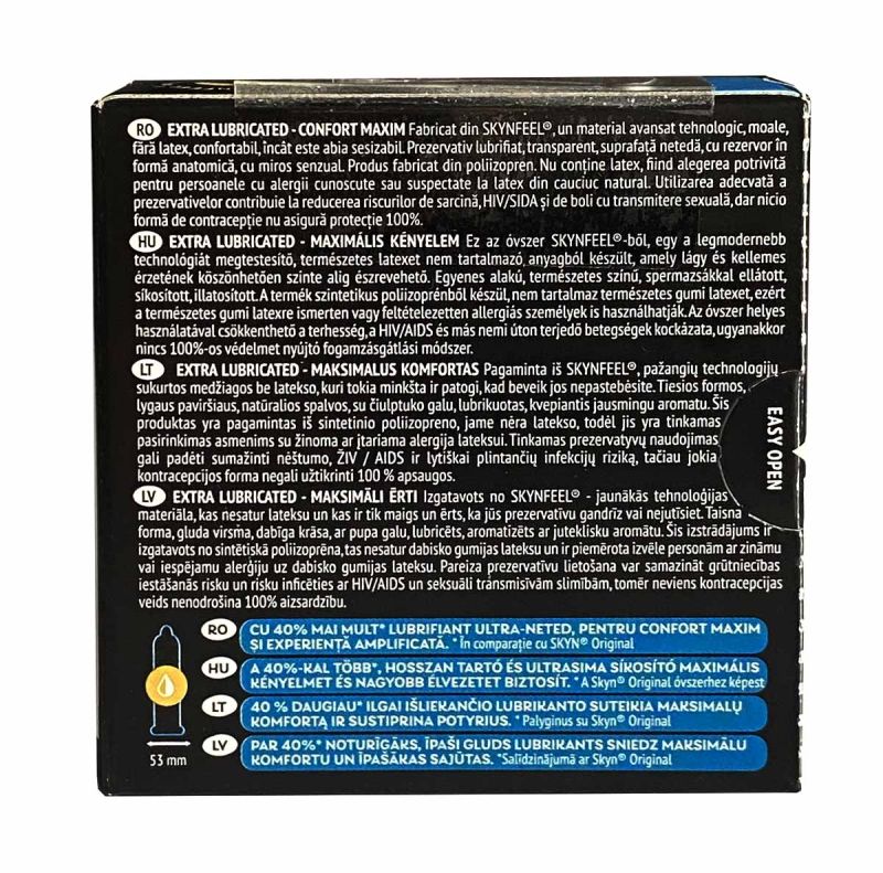 Презерватив SKYN Extra Lube (полиизопрен), 3 шт вид 5