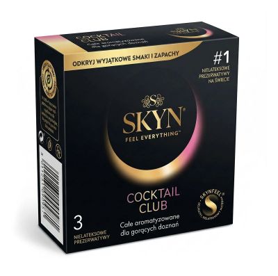Презервативи SKYN Cocktail безлатексні (поліізопрен), 3 шт.