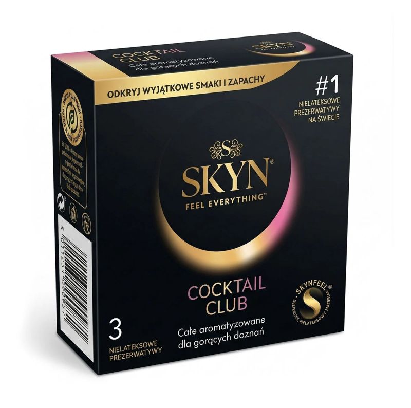 Презервативи SKYN Cocktail безлатексні (поліізопрен), 3 шт. вид 2