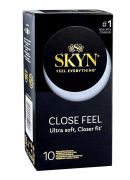 Презервативы с рельефом Skyn Close Feel, безлатексные (полиизопрен), 10 шт