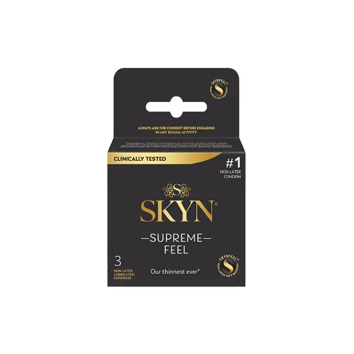 Презервативы Skyn Supreme Feel, безлатексные (полиизопрен), 3 шт вид 2