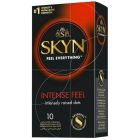 Презервативи з рельєфом Skyn Intense Feel, безлатексні (поліізопрен), 10 шт вид 2
