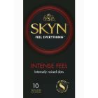Презервативи з рельєфом Skyn Intense Feel, безлатексні (поліізопрен), 10 шт вид 3