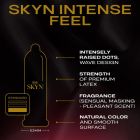 Презервативы с рельефом Skyn Intense Feel, безлатексные (полиизопрен), 10 шт вид 4