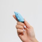 Міні-вібратор у вигляді дельфіна Crushios Dolphin з 10 швидкостями, блакитний вид 4