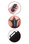 Секс-машина Inflatable Luv с реалистичным вибратором надувная, черная вид 9