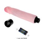 Вібратор реалістичний Baile The Realistic Cock, бежевий, 21.5 х 4 см вид 8