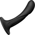 Страпон з вібруючим адаптером G-Spot Vibrating Pleasure Set з дистанційним пультом, чорний вид 6