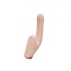 Бесконтактный вибратор-стимулятор c фрикциями Qingnan No.7 Thrusting with Suction Flesh Pink вид 3