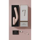 Безконтактний вібратор-стимулятор з фрикціями Qingnan No.7 Thrusting with Suction Flesh Pink вид 7