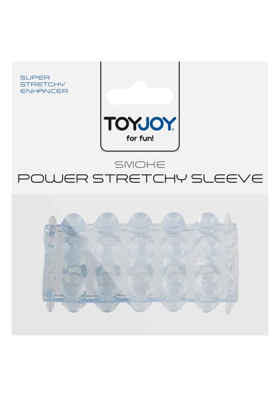 Насадка на пеніс Toy Joy, рельєфна, блакитна, 6.5 х 2 см вид 3