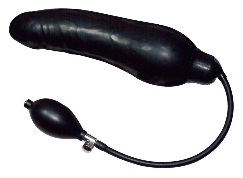 Фаллоимитатор с накачкой реалистичный You2Toys черный, 23 х 4 см вид 3