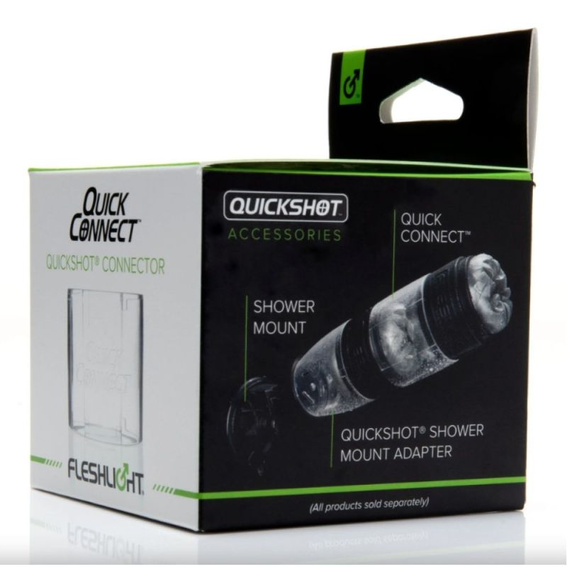 Адаптер для з'єднання 2х мастурбаторів Quickshot Quick Connect (RP) разом вид 5