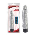 Вібратор із яскраво вираженою головкою Chisa Dark Muscle Chubby Beau, сріблястий вид 2