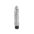 Вібратор із яскраво вираженою головкою Chisa Dark Muscle Chubby Beau, сріблястий вид 3