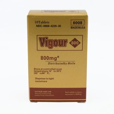 Таблетки Vigour для усиления мужского здоровья и продления секса, 10 табл./бл.