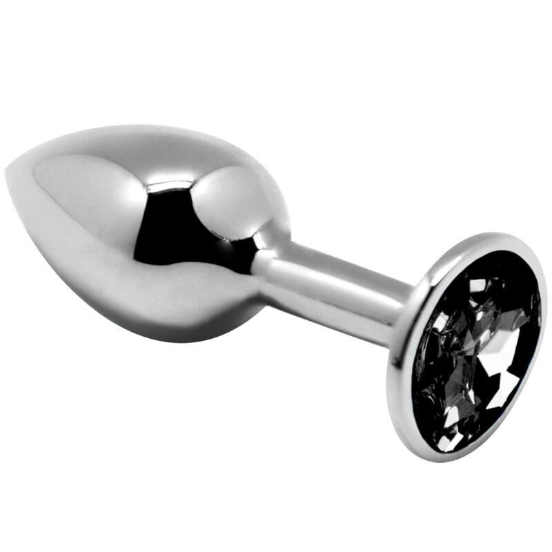 Анальна пробка Alive Anal Pleasure Butt Plug з чорним каменем, розмір S вид 2