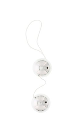 Вагінальні кульки DUO BALLS, SILVER