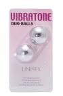 Вагинальные шарики DUO BALLS,SILVER вид 3