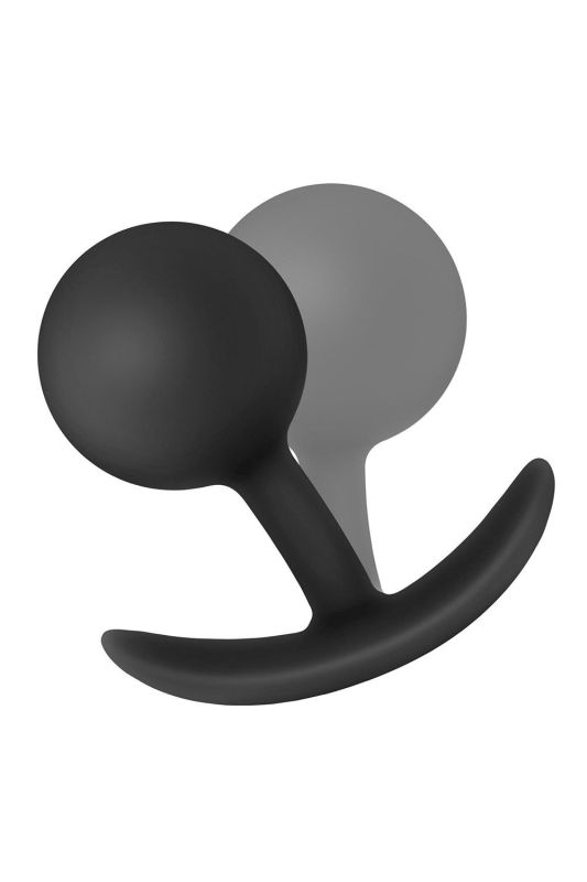 Анальный плаг Blush с внутренним шариком Adventures Platinum Silicone Vibra вид 5