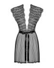 Сексуальный халат Obsessive Romanesa peignoir S/M вид 7