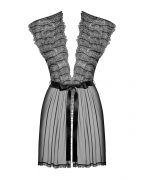 Сексуальний халат Obsessive Romanesa peignoir S/M