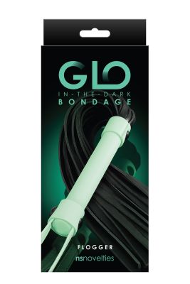 Флогер світиться NS Novelties GLO BONDAGE FLOGGER