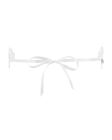 Атласная Маска для глаз белая Amor Blanco eye mask white O/S вид 4