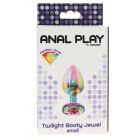 Анальна пробка S із кристалом Toy Joy, різнокольорова вид 3