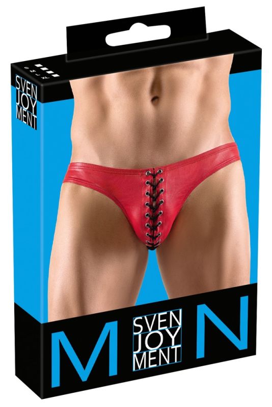 Чоловічі труси червоні Men's Briefs S вид 2