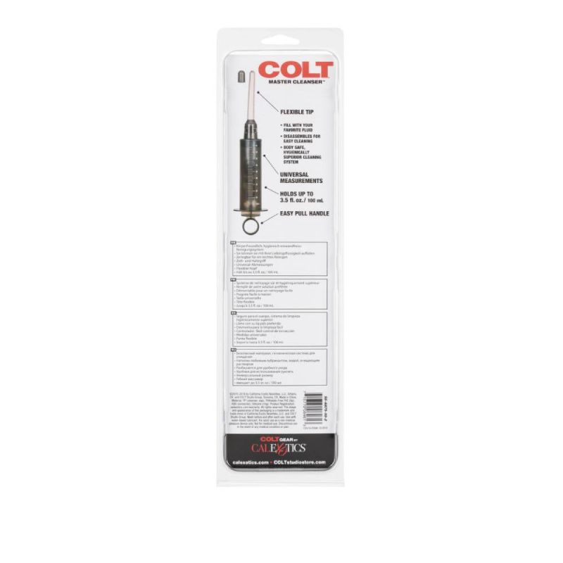 Анальний душ-шприц COLT CalExotics, чорний, 12 х 1.2 см вид 7